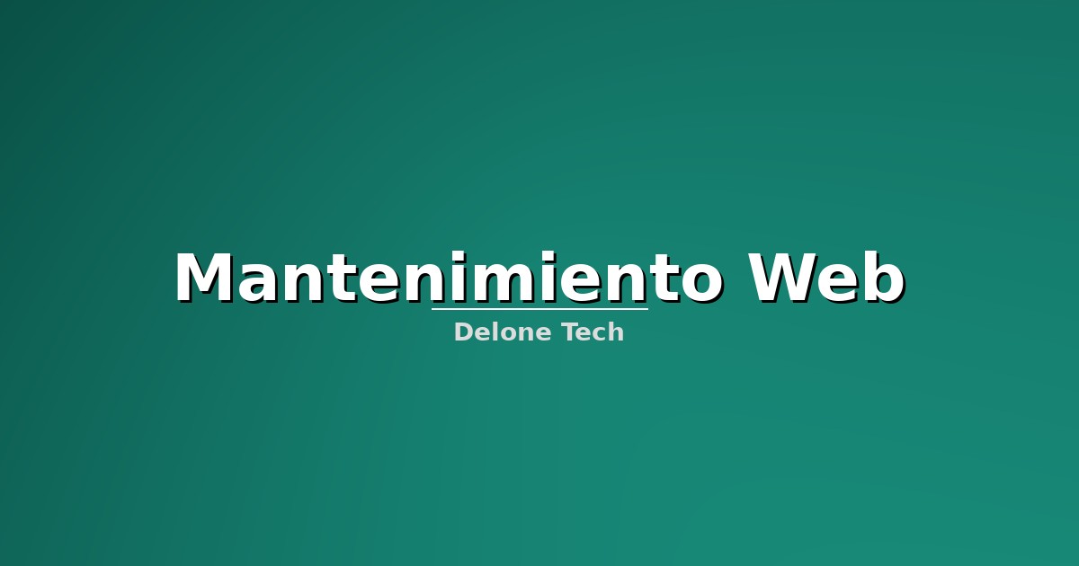 Mantenimiento web: lo que nadie te cuenta (y lo que cuesta ignorarlo)